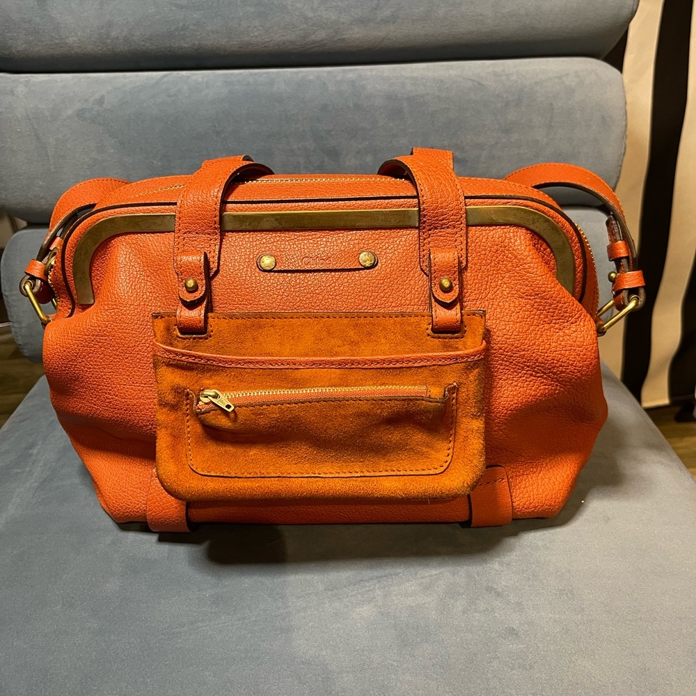 Chloe Burnt Orange Bag
